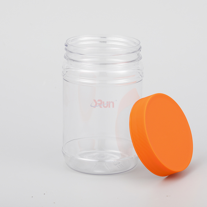 These Plastic containers for liquid honey act as a leak-proof plastic transparent jar when used with our screw caps and induction liners.
